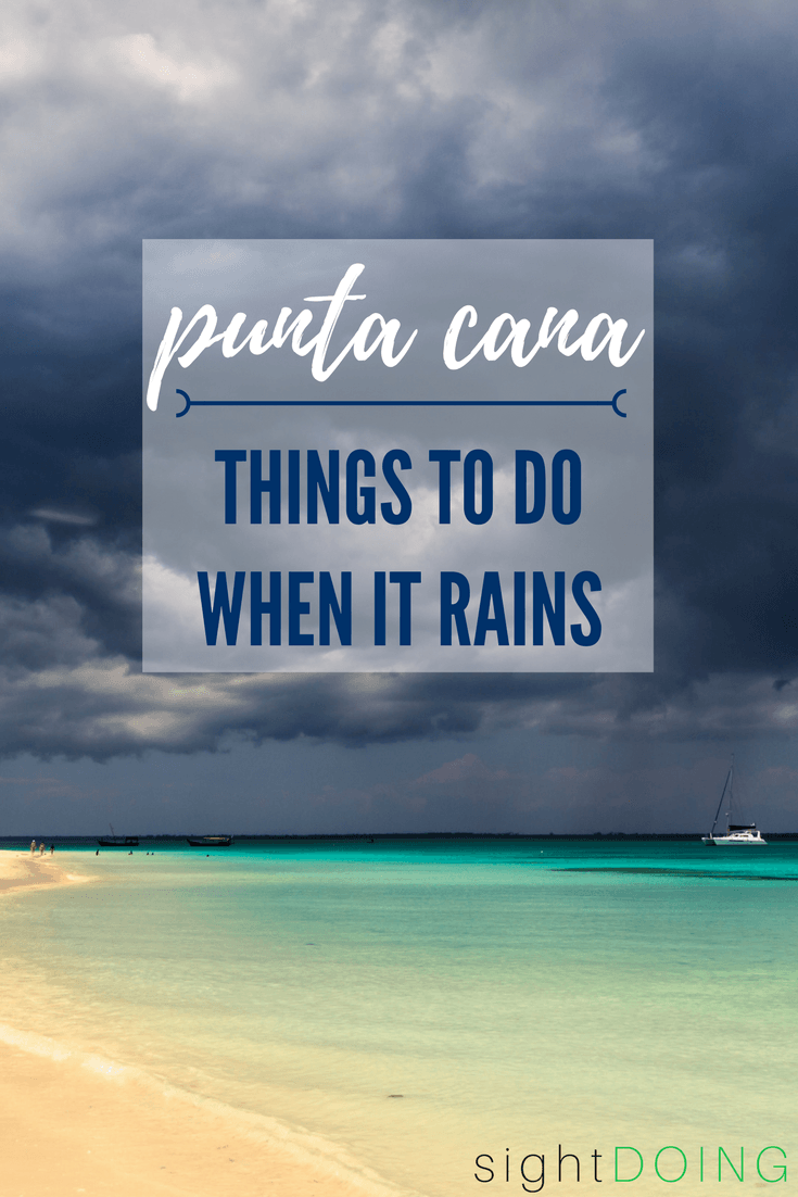 Just because it's raining doesn't mean you have to miss out on things to do in Punta Cana! These Dominican Republic excursions are perfect when rain impacts your vacation. Leave the all inclusive with these tips on what to do.