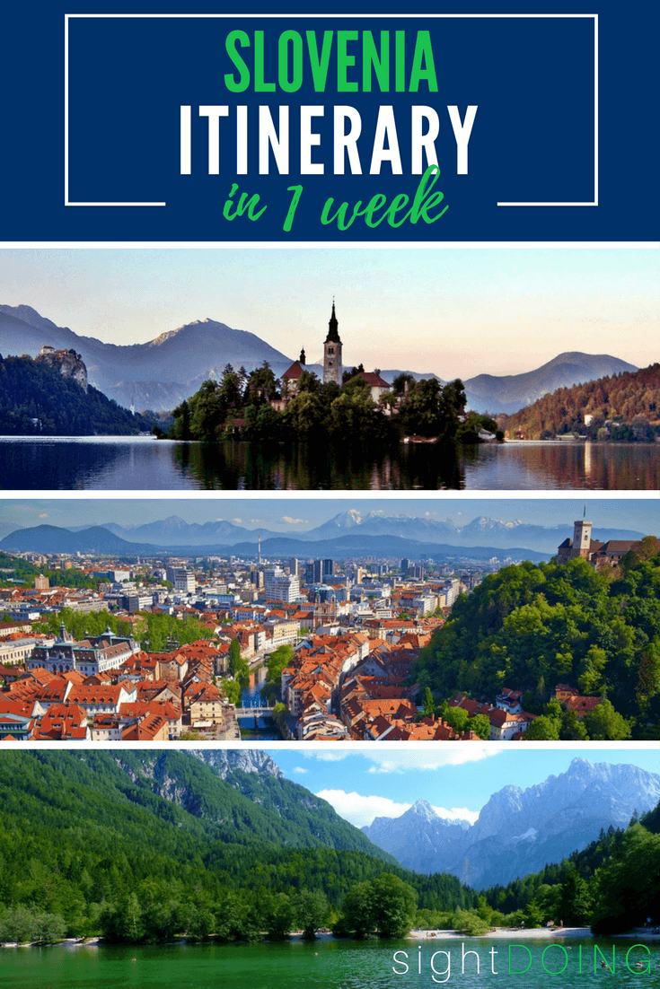 Make travel to Slovenia easy with this detailed itinerary for a one week trip. It includes tips and things to do in Ljubljana, several national parks, Lake Bled, and other fabulous destinations. It's my favorite European country for a reason!