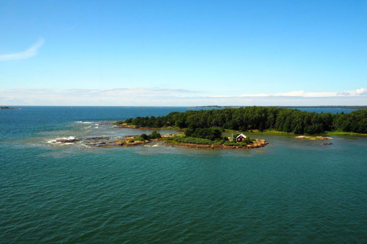 On the water outside of Stockholm. A gorgeous day trip.