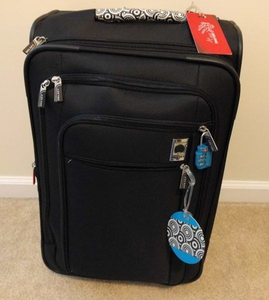 delsey suitcase