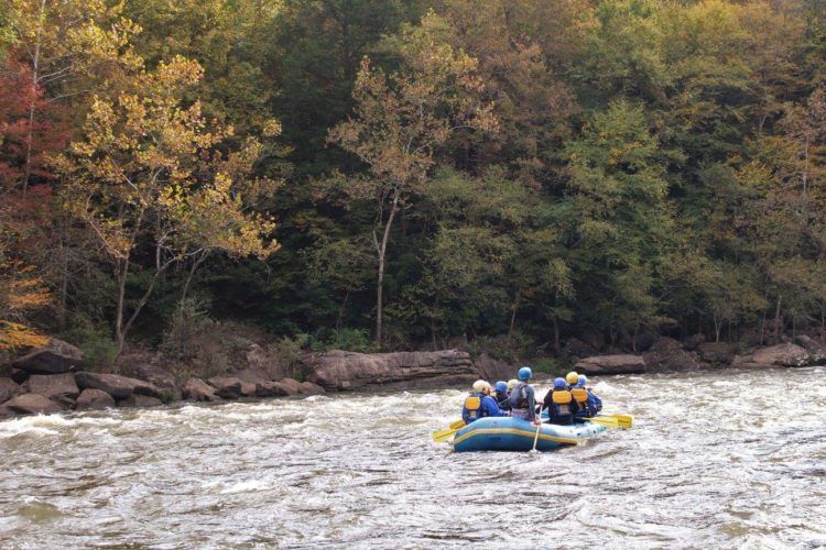 whitewater rafting in west virginia