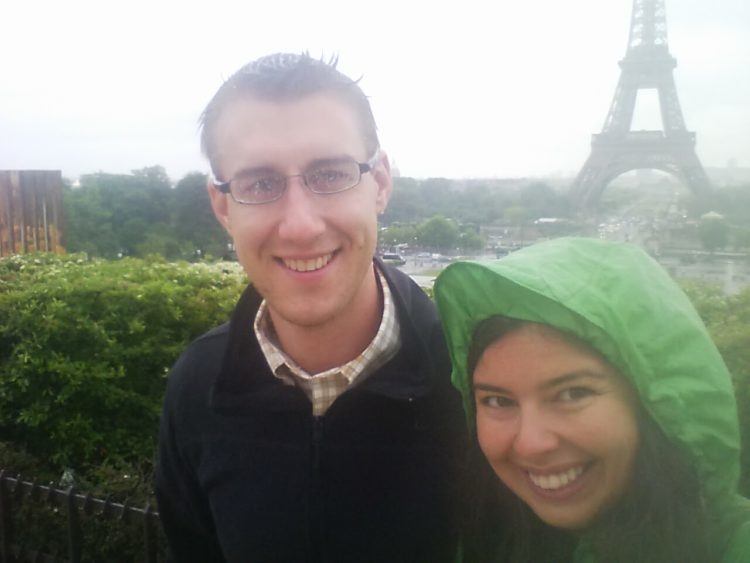 Paris in the rain