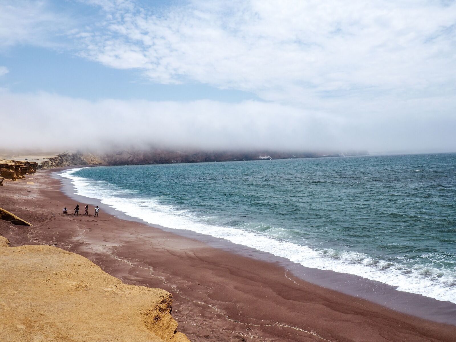 paracas red beach