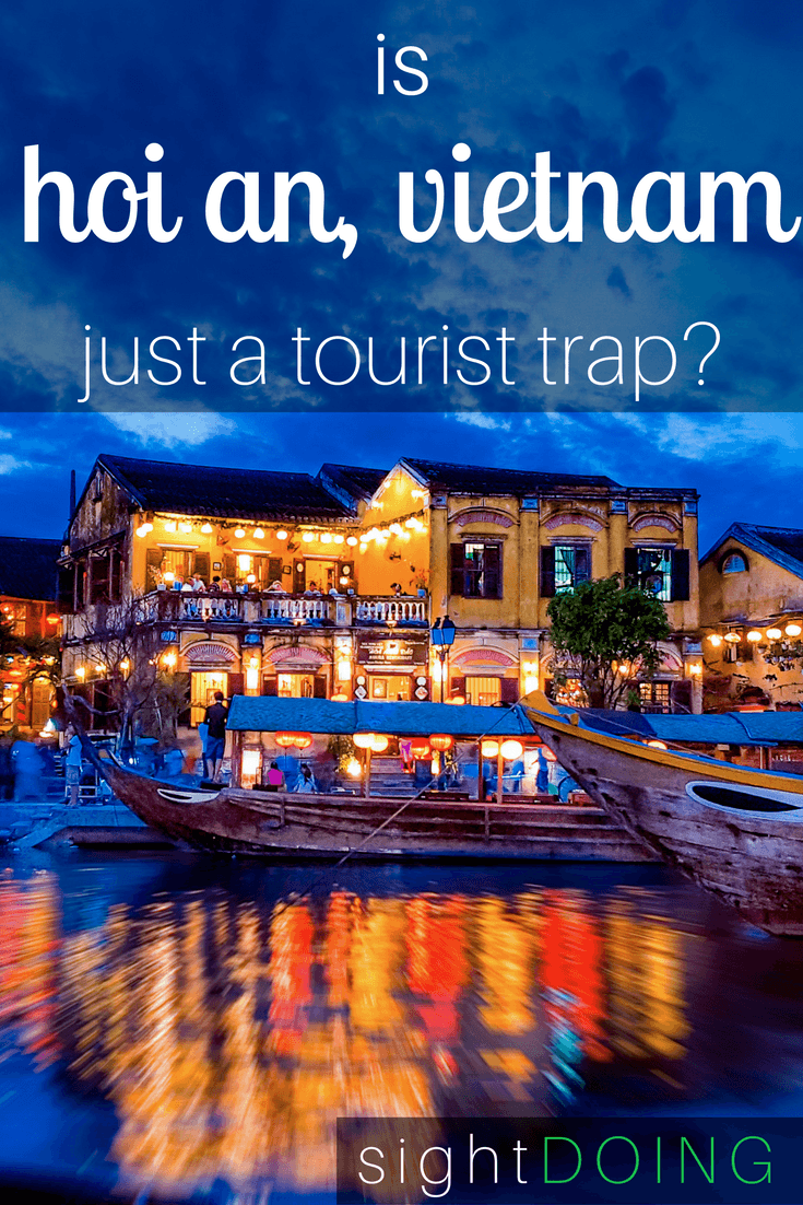 Old Town is beautiful, but the ancient city of Hoi An Vietnam is overrun by tourists! Here's how to escape them if you go (although you may want to read this before booking a trip).