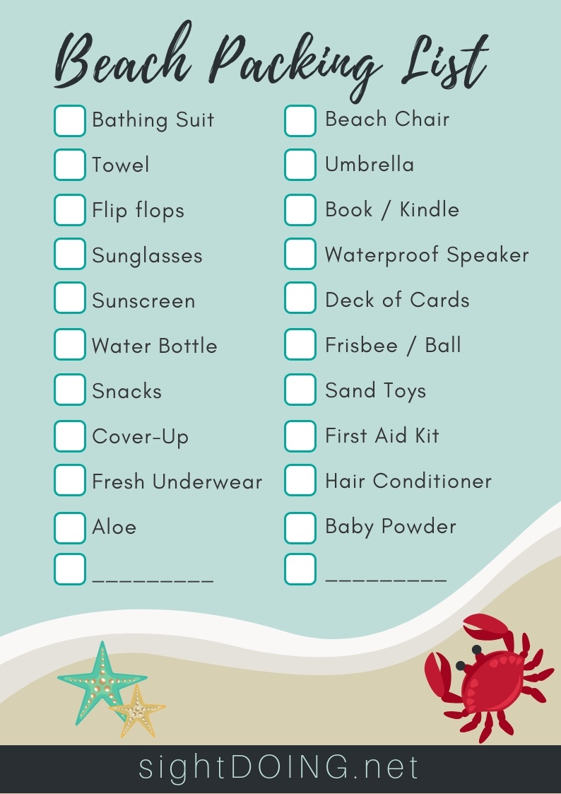 10 Things To Take To The Beach For The Best Day Ever