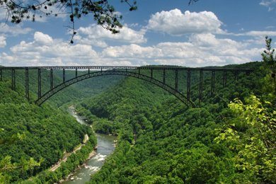 bridge Over the New River Gorge in West Virginia