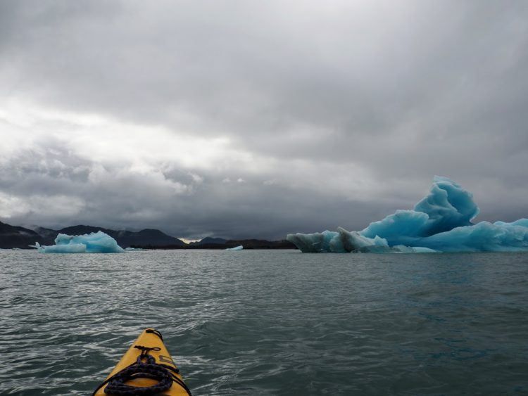 kayking in alaska - put in