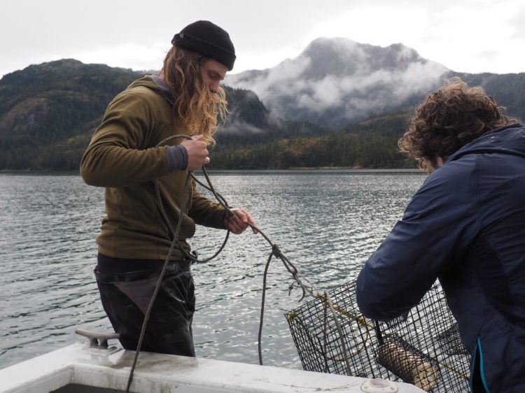 Shrimping along the way, a bonus moment with Pangaea Adventures.