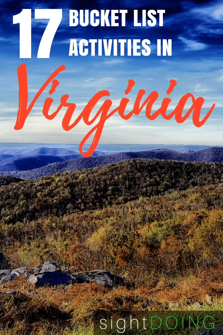 Virginia Bucket List Inspiration for Your Next Trip to VA