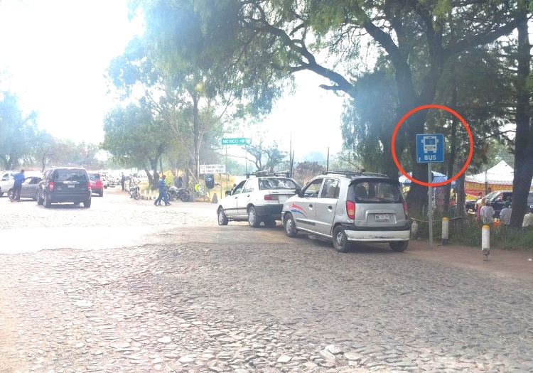 teotihuacan bus stop