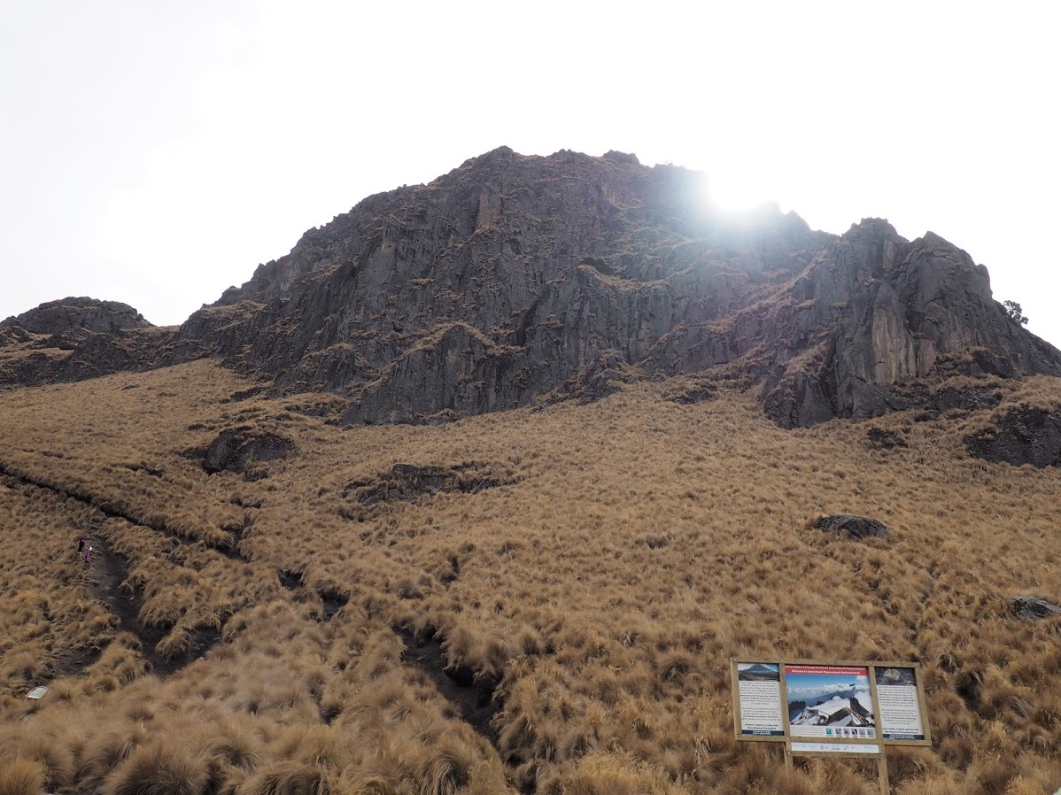 Approaching Izta from the La Joya trailhead