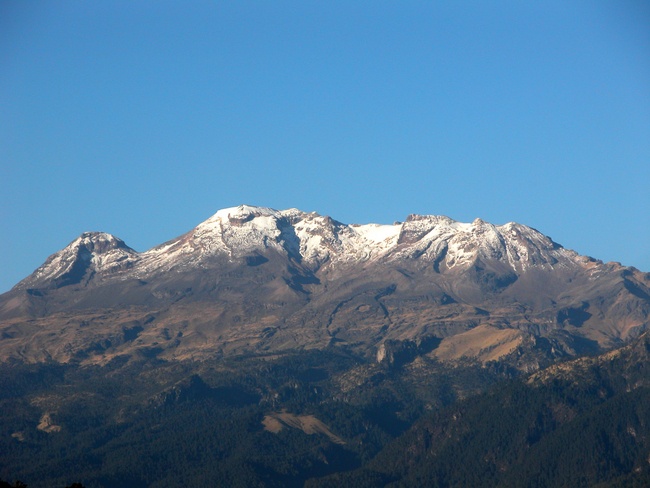 Iztaccihuatl, the sleeping woman