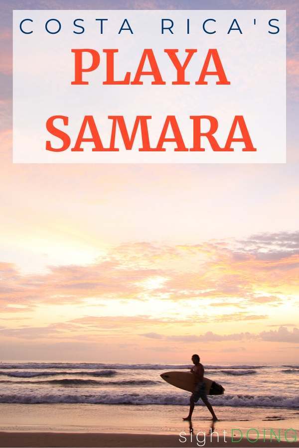 Playa Samara Costa Rica pin
