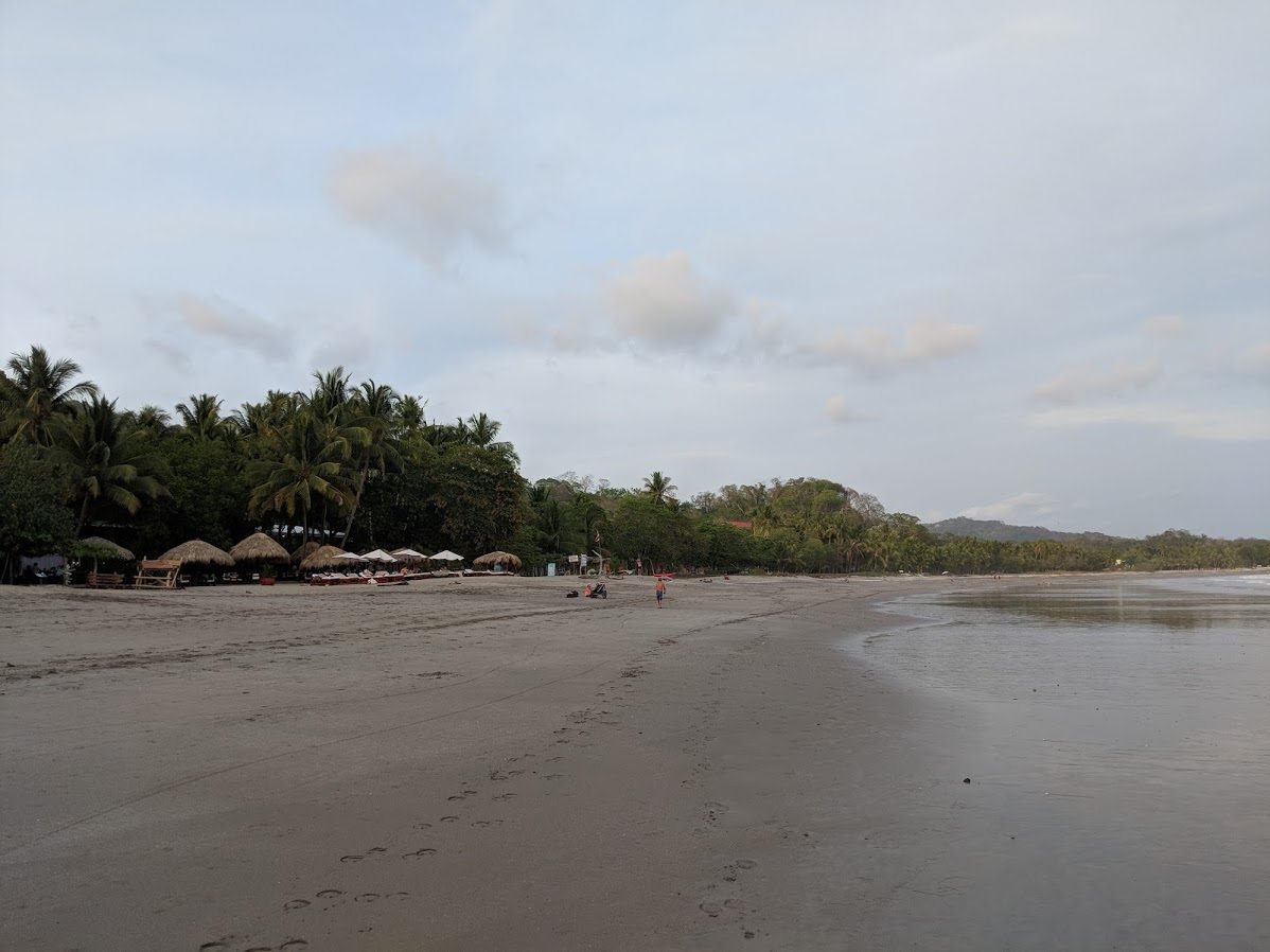 Long, wide beach (Playa Samara, Costa Rica)