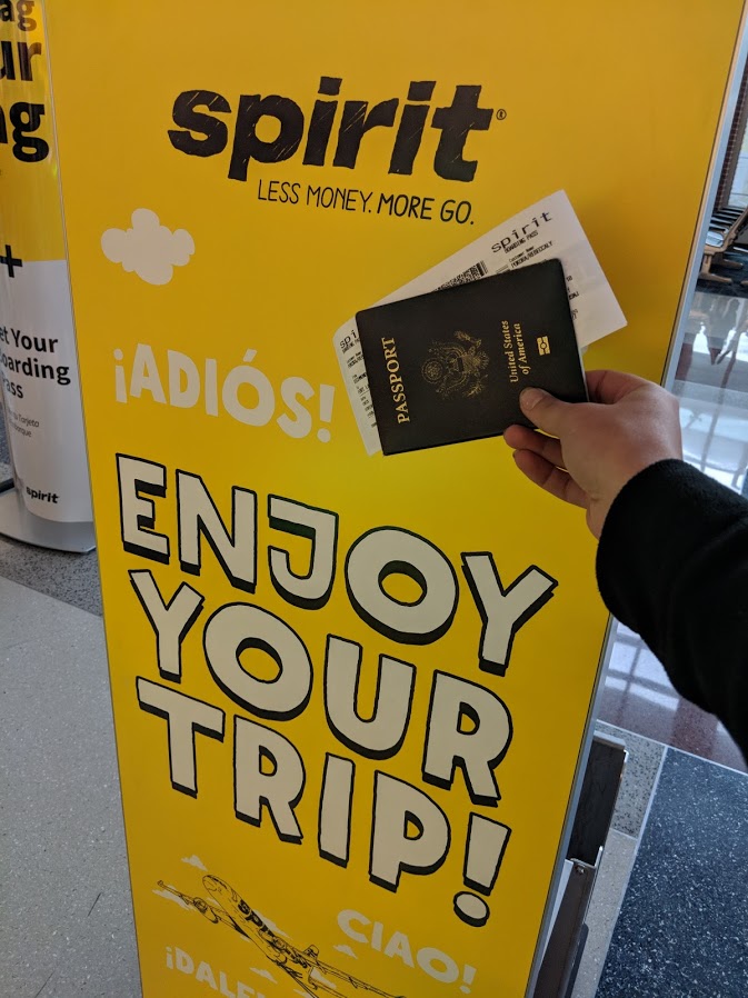 spirit airlines travel experience