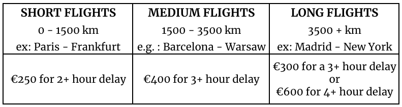 EU Flight Delay Claim Requirements