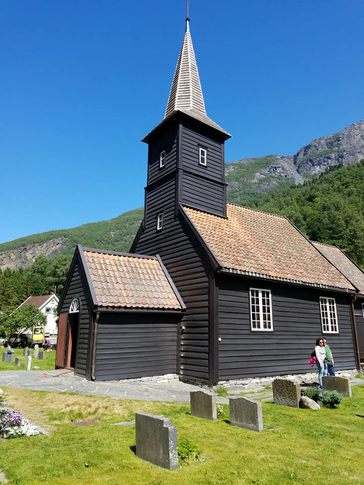 Flåm chuch, built 1667