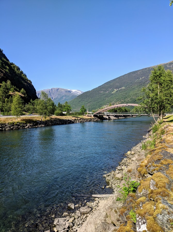 A quiet moment in Flam Norway