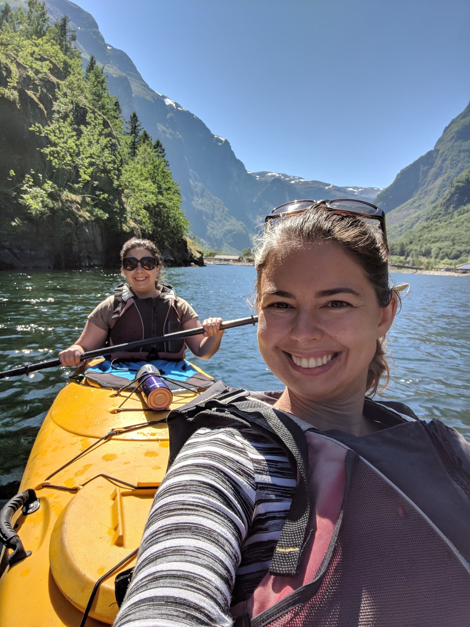 naeroyfjord kayak