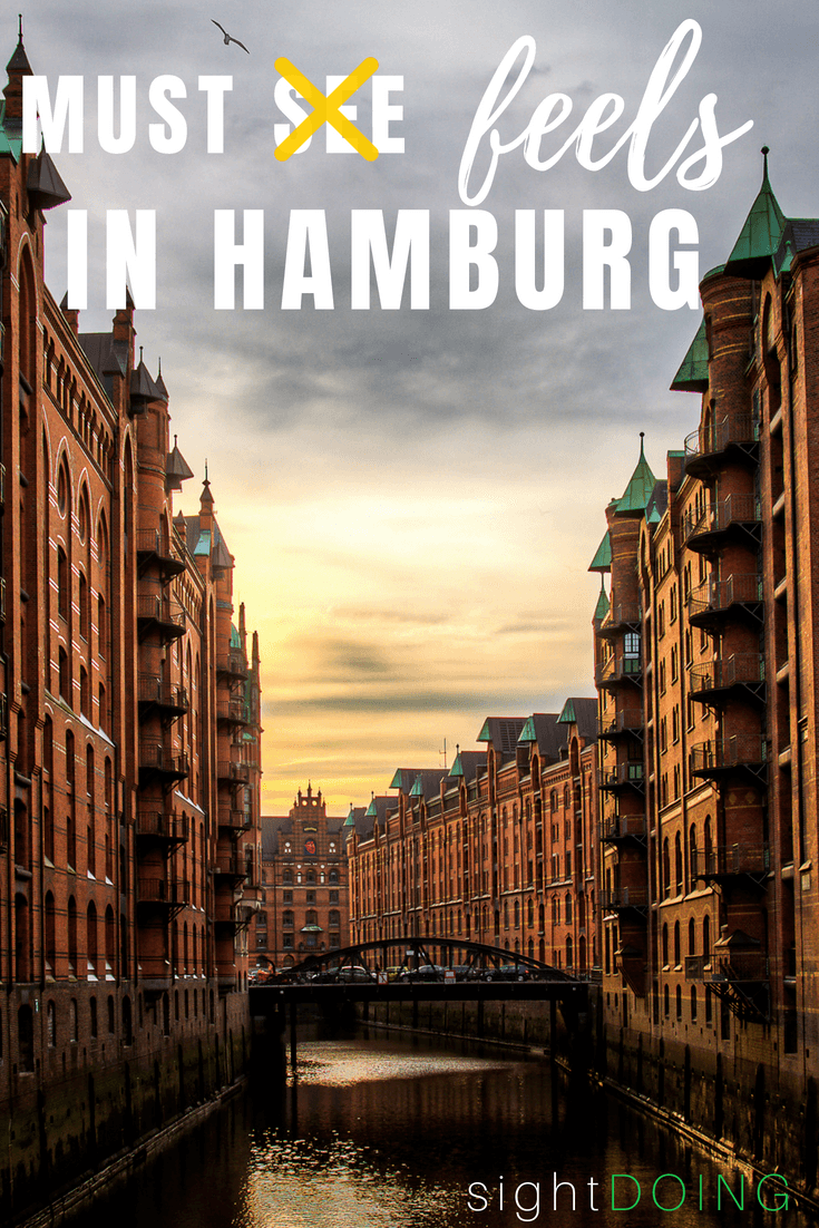 No one tells you the secret to Hamburg Germany: you have to feel it to believe it. Forget the list of must-sees and must-dos...Hamburg is about the "must-feels". Find out where to feel it in Speicherstadt, the Reeperbahn, Fishmarkt, and more. Your list of things to do in Hamburg has never looked like this before!