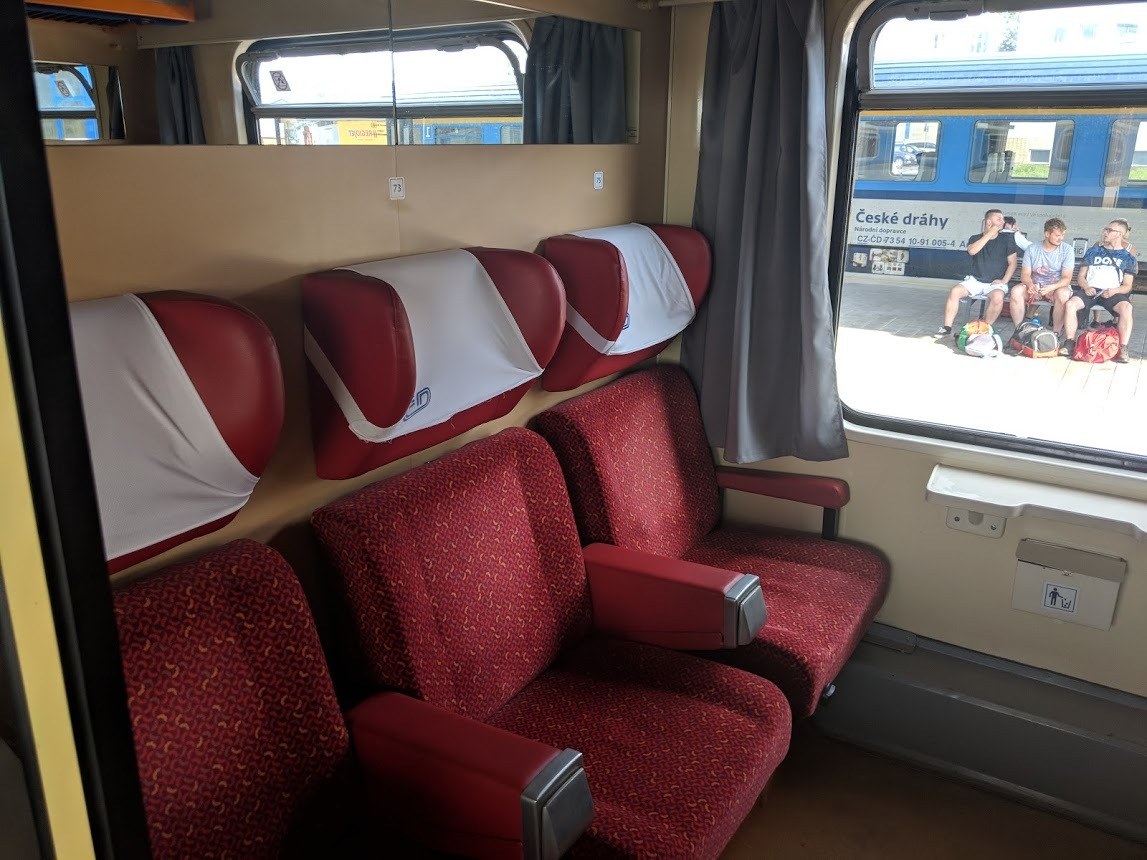 first class czech train