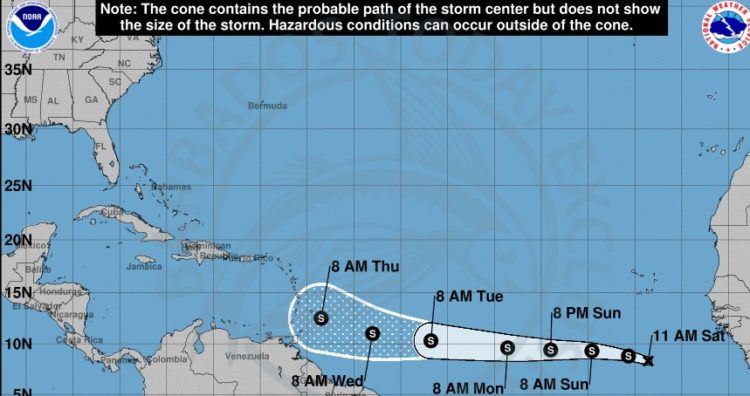 hurricane season in barbados