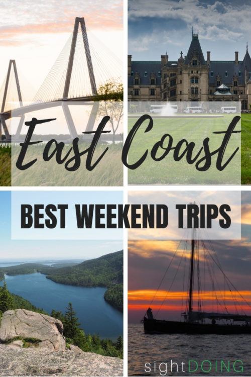 east coast weekend getaways