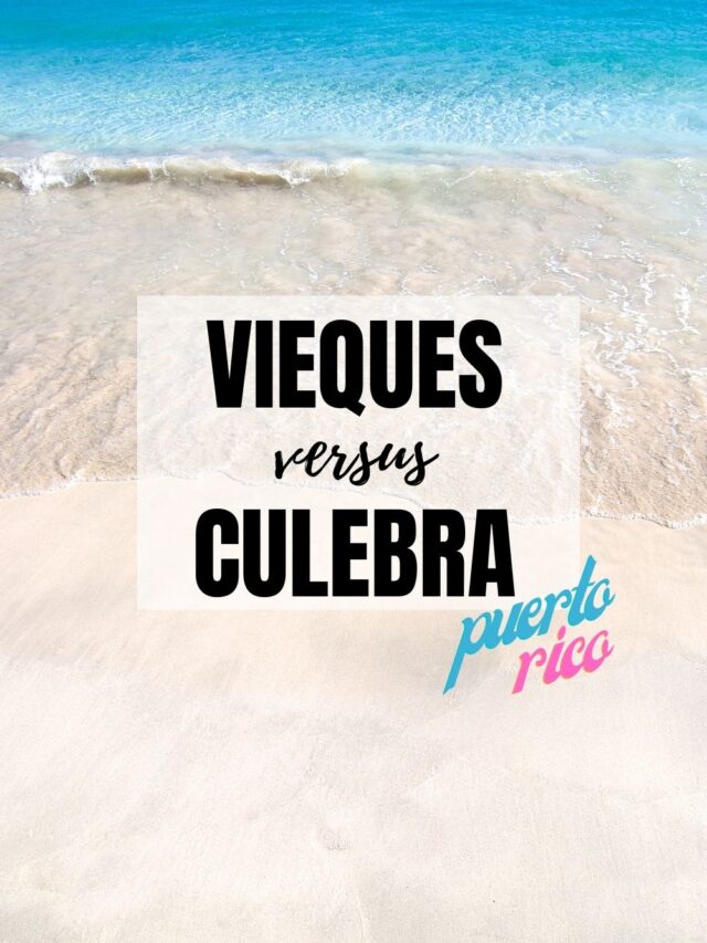 Culebra vs Vieques Puerto Rico