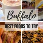 Buffalo foods collage