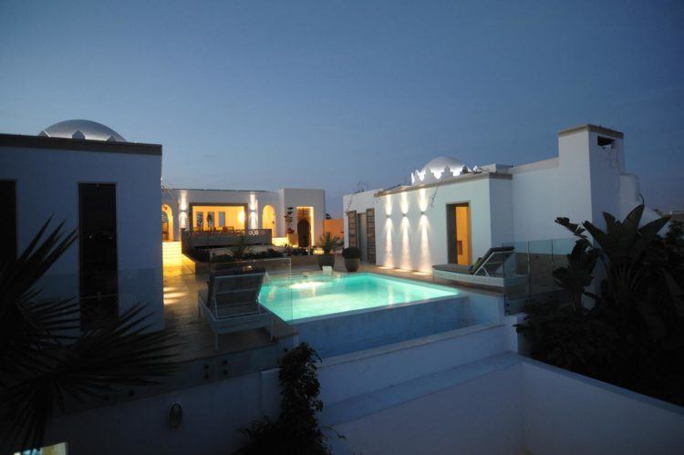 pool at euphoriad hotel in rabat