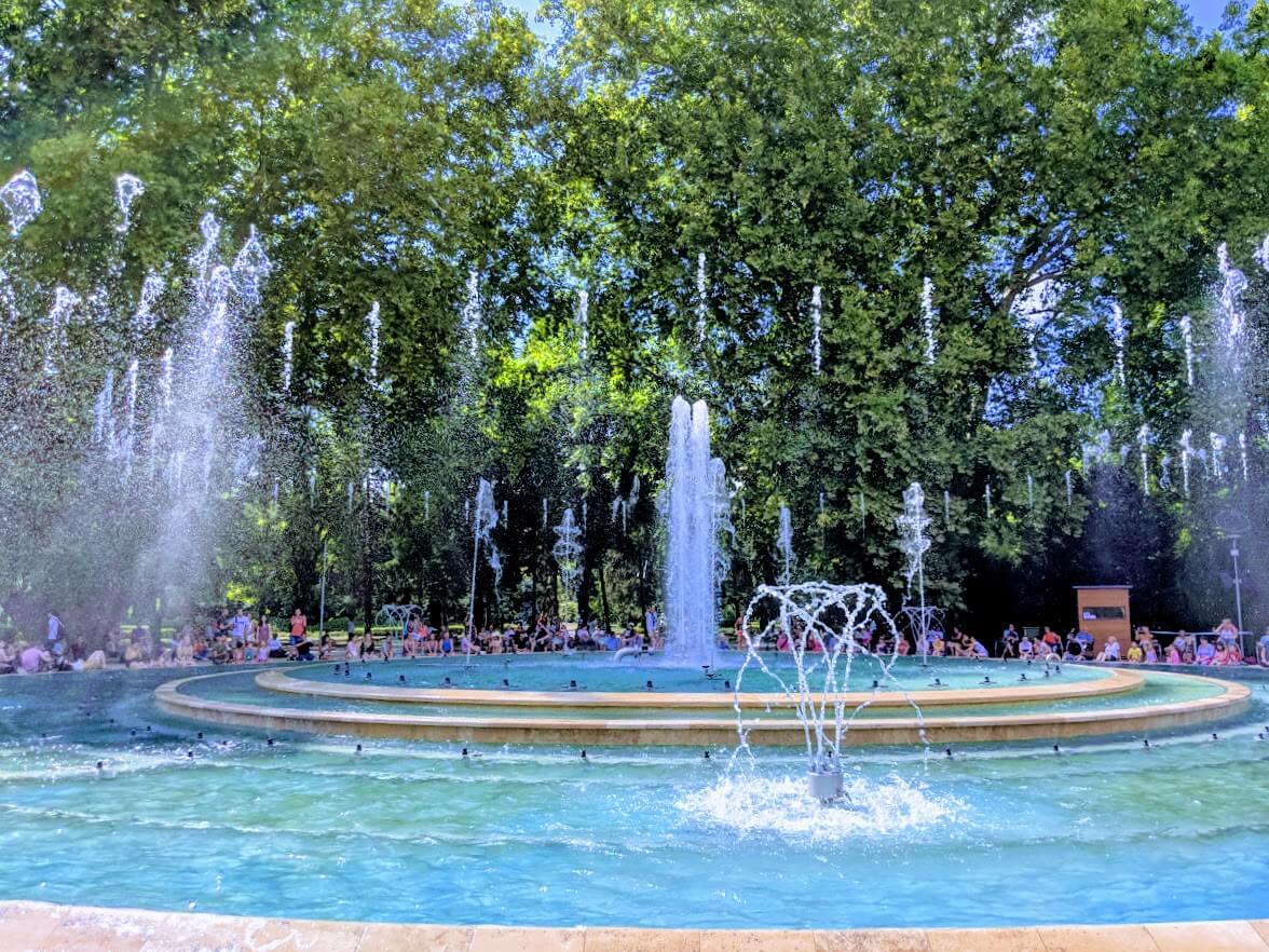 Fountains on Margaret Island, Budapest