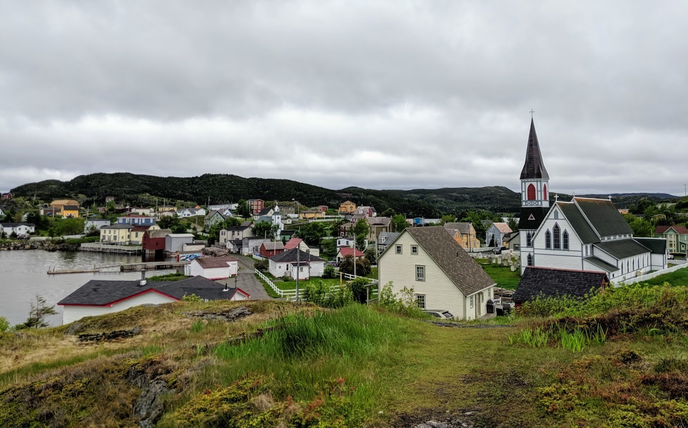 overlooking trinity newfoundland