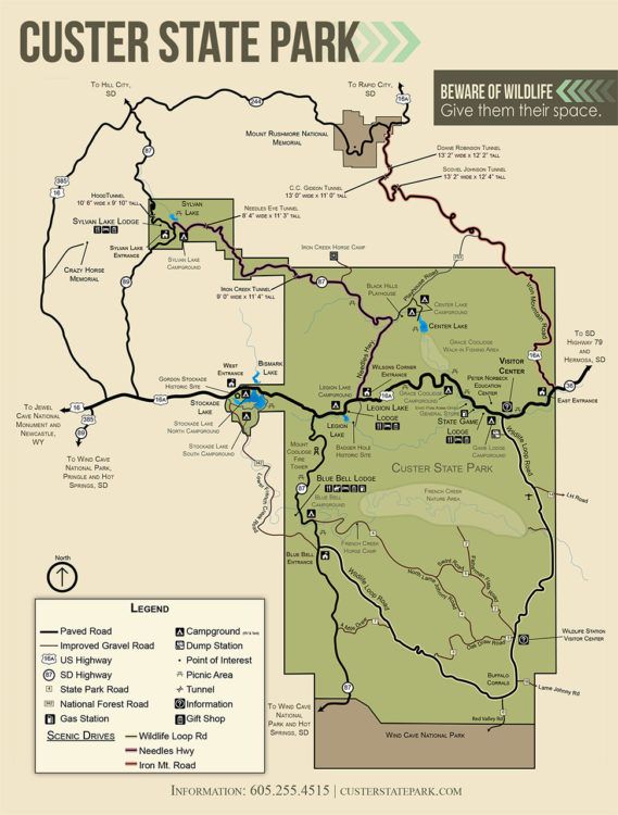 custer state park map