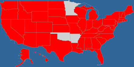 map of usa