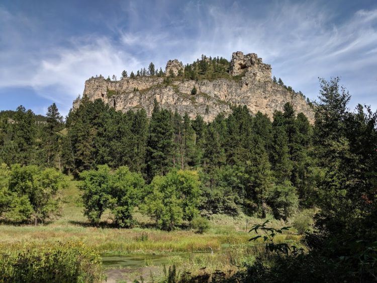 Views along the Spearfish Canyon Scenic Byway