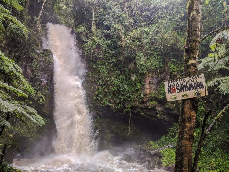 kereita waterfall kenya