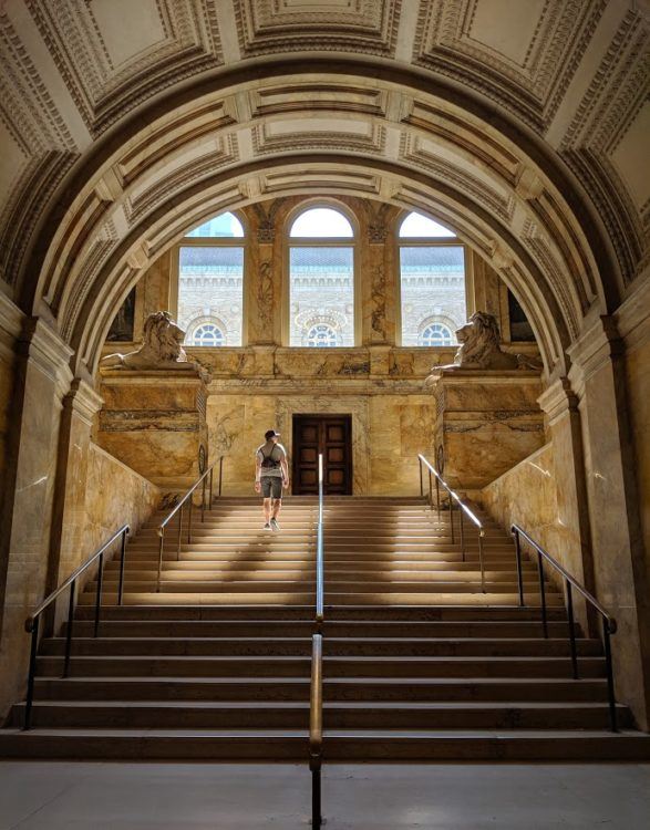 Inside the Boston Public Library