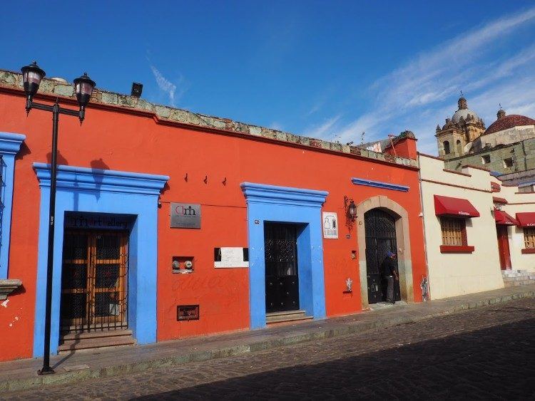 Oaxaca Mexico buildings