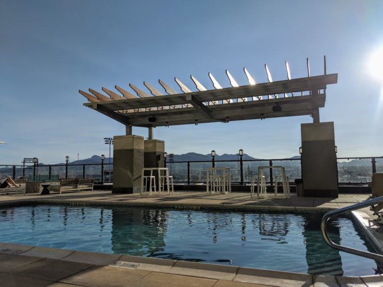 Pool at courtyard hotel el paso