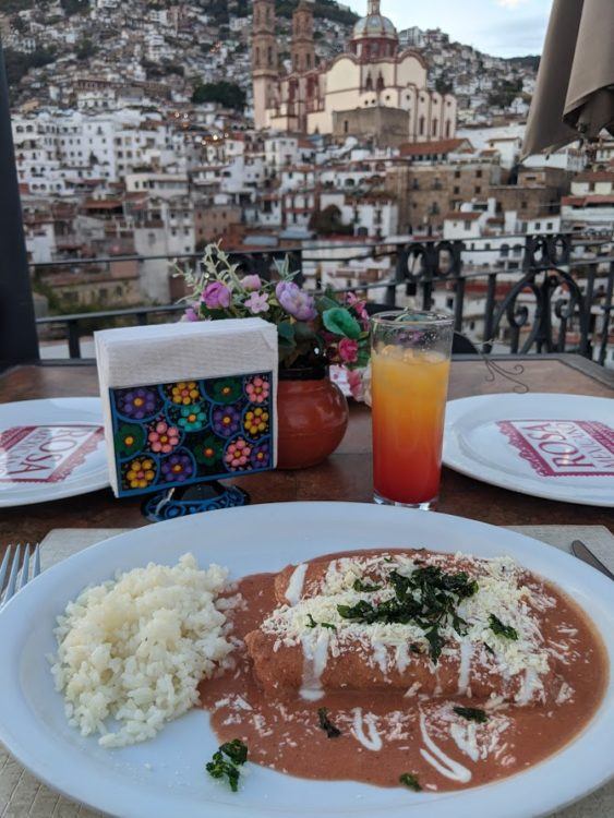 mole rosa in taxco