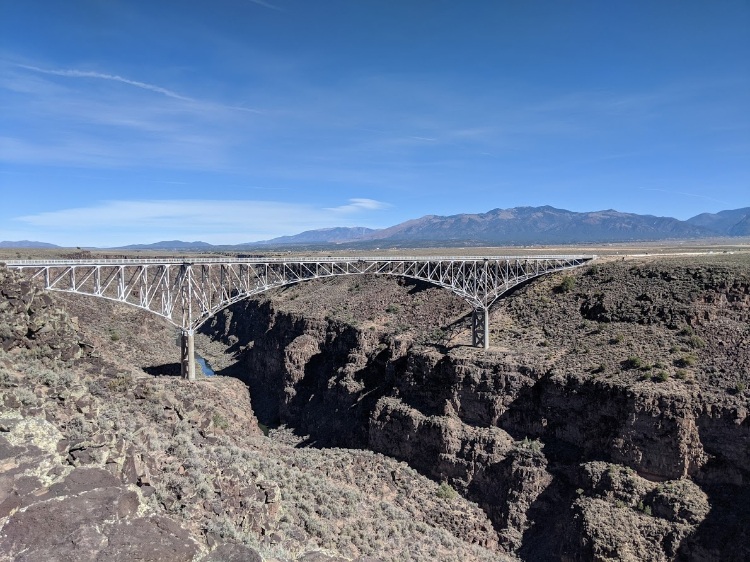 rio grande gorge bridge taos