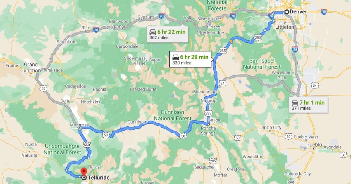 Ouray to Telluride via Imogene Pass and Other Ouray Jeep Trails