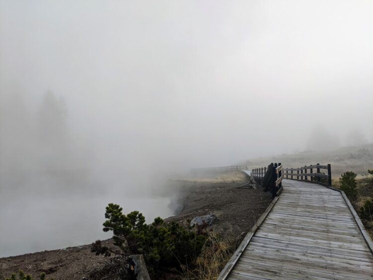 mud volcano boardwalks