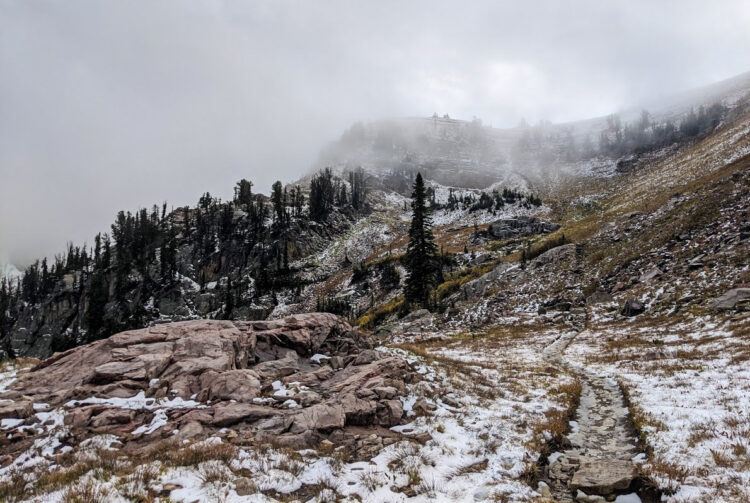 clouds and fogs in mountains