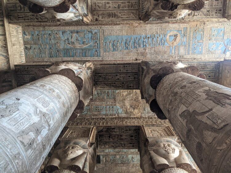 ancient egyptian temples inside