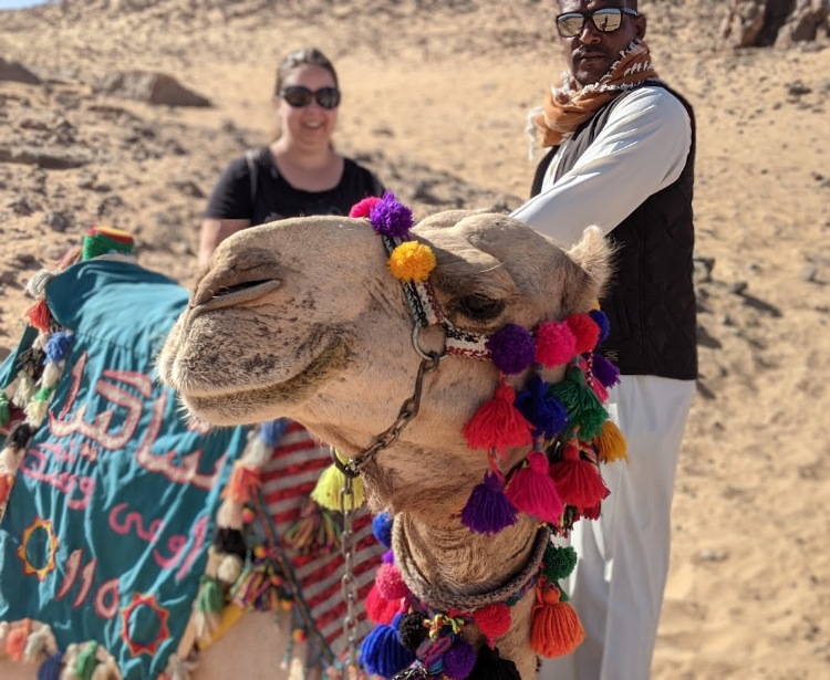 camel ride in egypt