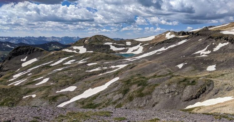 ouray lakes near imogene pass