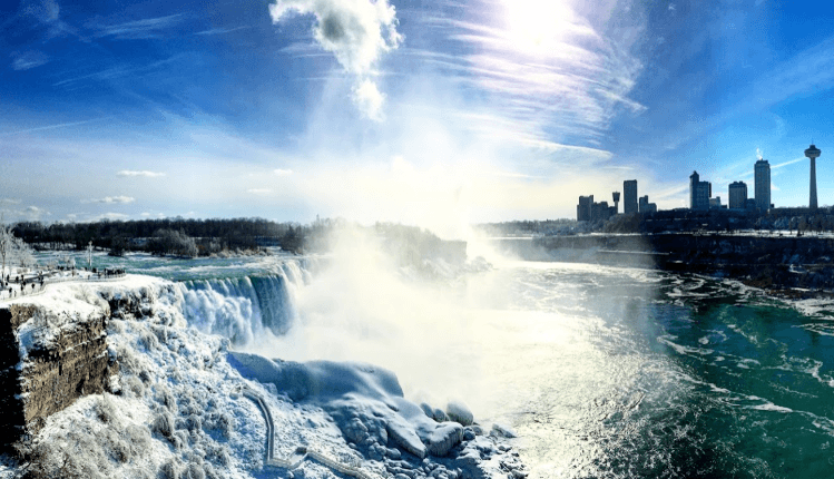 View from the Niagara Falls Observation Tower