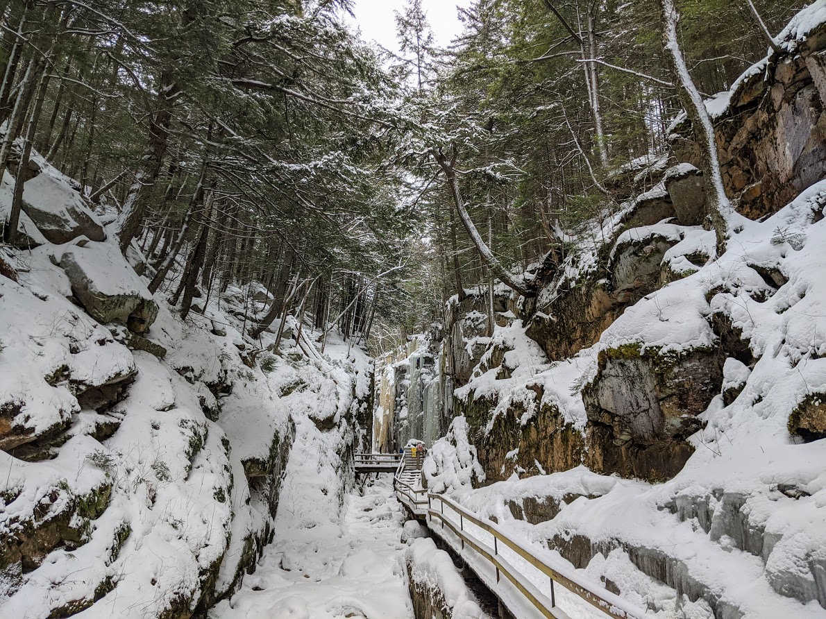 4 Winter Hikes in Franconia Notch State Park — sightDOING