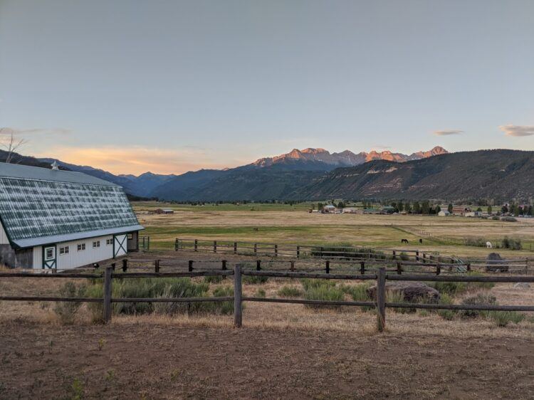 ridgway colorado near ouray